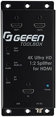 HDMI için Gefen CI GTB-HD4K2K-142C-BLK Ultra Ayırıcı