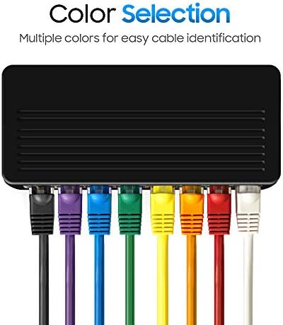 Cmple-Cat5e Ethernet Bağlantı Kablosu, RJ45 İnternet Ağ Kablosu, UTP, Modem için İnternet Kablosu, Yönlendirici, PC,