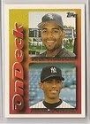 Mariano Rivera ( New York Yankees) / Lyle Mouton (Chicago White Sox) 1995 Topps, MLB Çaylak Kartı 130T'Yİ Güvertede