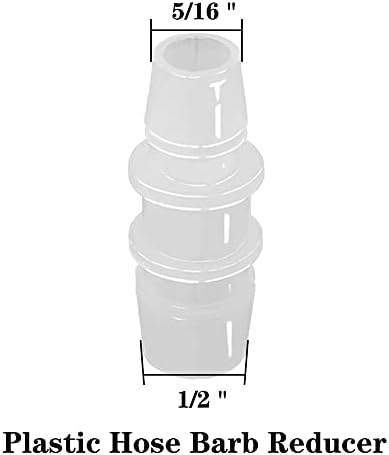 ANPTGHT 3/4 için 1/2 Hortum Diken Redüktör Boru Bağlantı Parçaları Adaptörü, plastik Ortak bağlayıcı Splicer Mender