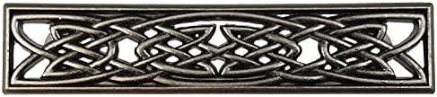 ORİJİNAL TEXAS MARKA Antika Pirinçten 24 Klasik Celtic Knot Çekmece Kolu Seti