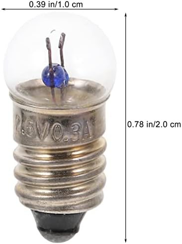 Homoyoyo 10 adet Mini ampul fiziksel zanaat ışık elektrikli boncuk gece lambası ampul LED Küçük Elektrikli Boncuk