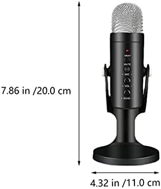 genel USB Bilgisayar Mikrofonu Kondenser Mikrofon Stüdyo Yayını Canlı Yayın için Mikrofon Podcast Oyun Video Akışı