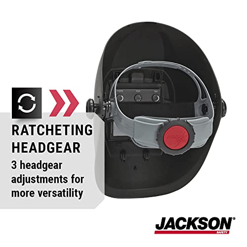 Jackson Güvenlik BH3 Otomatik Kararan Filtre Kaynak Kask Balder Tech-Siyah Kaynak Başlığı - Evrensel Boyut-46157