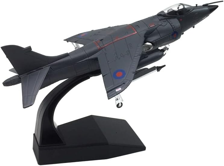HATHAT Alaşımlı Reçine Koleksiyon Uçak Modelleri için: 1 72 İngiliz Harrier Jet Dikey Kaldırma Avcı Simülasyonu Alaşımlı