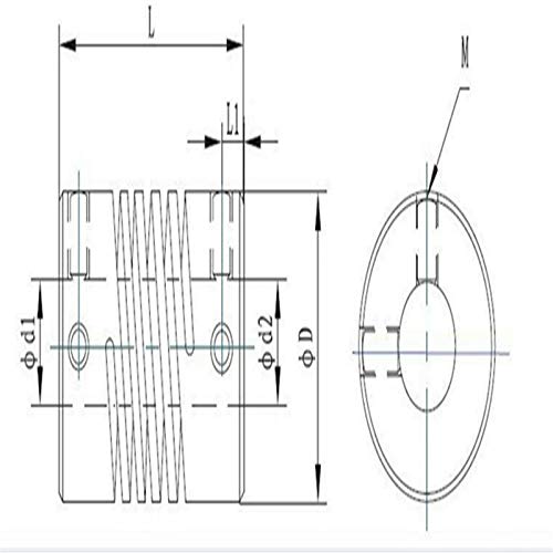 Esnek Kaplinler şaft kaplini Step Motor Çoğaltıcı Alüminyum Alaşımlı Bağlantı Konnektörü 3D Yazıcı CNC makinesi DIY