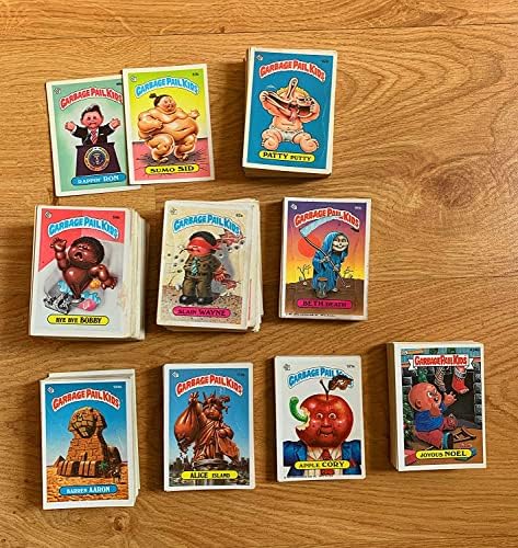 Çöp Kovası Çocuklar Çok 50 Vintage Kart Seçilmiş Kopya Yok Serisi 2-15 1985