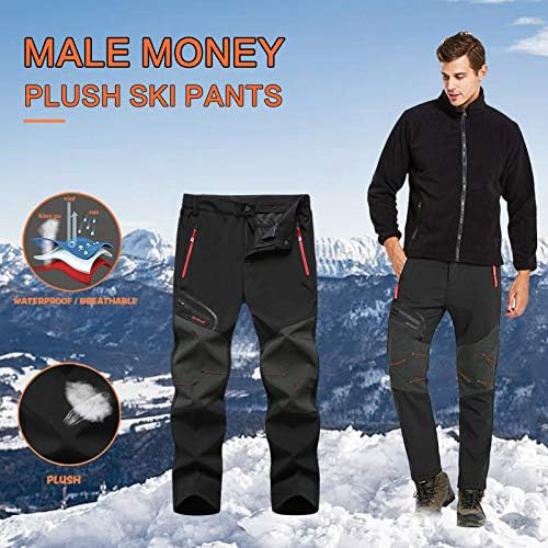 UOFOCO Renkli Yırtılmaz Kalın Pantolon Erkek Konik Yürüyüş Slim Fit Düz Bacak Moda Ripped Kemer Kış