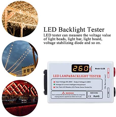 Walfront LED test cihazı stabilize Test aracı diyot LCD arka akım otomatik ayar(85265V) tüm LED ışıkları onarımı için