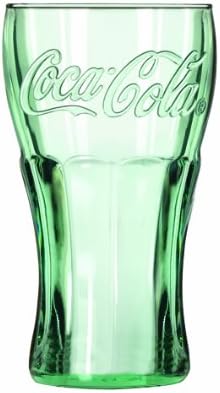 Libbey Coca-Cola 16-3 / 4 Onsluk Cam Bardaklar, Georgia Yeşili, 6'lı Set