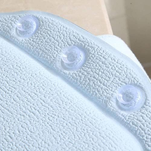 ADAPEY Banyo Yastık, Küvet Yastık Vantuz ile Su Geçirmez PVC Yastıklar Küvet Yastık Kafalık Yastık Baş Boyun Istirahat