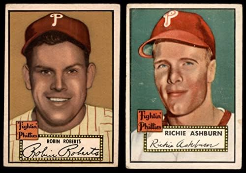 1952 Topps Philadelphia Phillies Düşük Sayı Takım Seti Philadelphia Phillies (Set) VG/ESKİ + Phillies