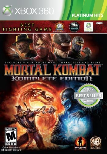 Dünya Savaşı Oyunları Mortal Kombat: Komplete Sürümü-Xbox 360