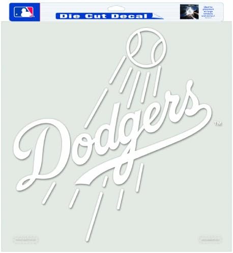 MLB Los Angeles Dodgers 18'e 18 inç El Geçme Çıkartması