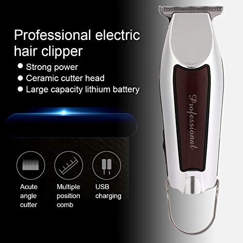 FTVOGUE Saç Kesme Makinesi, USB Şarj Edilebilir Saç Düzeltici Profesyonel Elektrikli Saç Tıraş Makinesi Taşınabilir