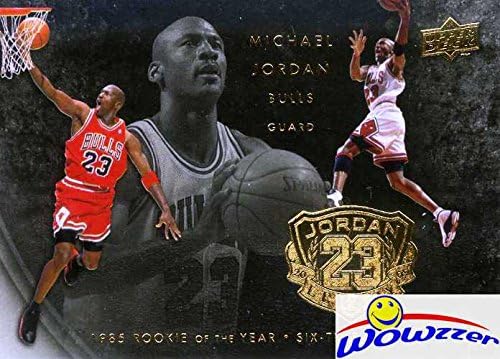 2009/10 Üst Güverte Michael Jordan LEGACY 1985 Yılın Çaylağı ve altı Kez NBA Şampiyonu Darphane Durumunda Özel altın