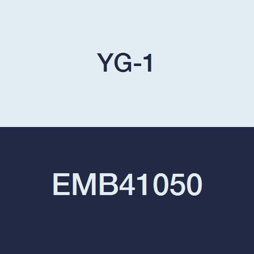 YG-1 EMB41050 5.0 mm Karbür V7 Değirmen INOX End Mill, 4 Flüt, Kısa Uzunluk, 54mm Uzunluk