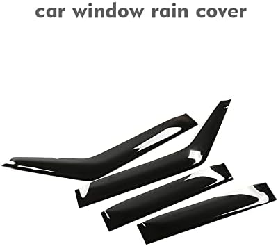 Lyqfff Land Rover Defender için, araba Pencere yağmur kılıfı Pencere Saptırıcı Duman Güneş Yağmur Guard Saptırıcı