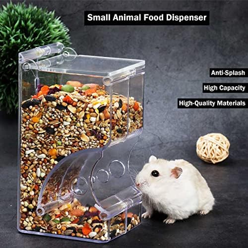 Hamster Gıda Kase / Besleyici / Dağıtıcılar ve Hamster Besleme / Su Cam Kase-Cüce Hamster Gerbil Fareler Kirpi Kobay