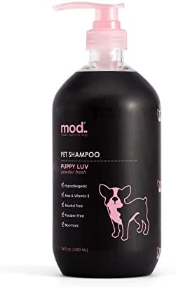 MOD Evcil Hayvan Şampuanı ve Mendilleri / Hipoalerjenik Köpek Şampuanı ve Mendil Seti / Taze Toz