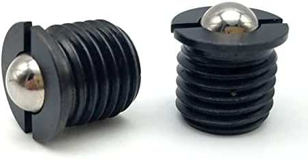 yaylı piston 10 adet ZC102-1 flanşlı bilye Piston Press-İn Dişli yaylı Pin Adım Diş Boncuk (FBPJ) (Renk: ZC102-1-8)