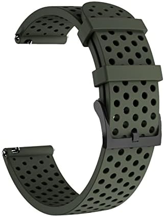 IRJFP 20mm İzle Silikon Watchband Bilezik SUunto 3 Spor Watchband Polar Ateşleme / 2 / Birleştirmek Smartwatch Kemer