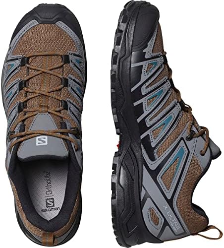 Salomon X Ultra Pioneer AERO Yürüyüş Ayakkabıları Tırmanma Erkekler için, Şekerleme/Sessiz Gölge / Yeşilbaş Mavi,