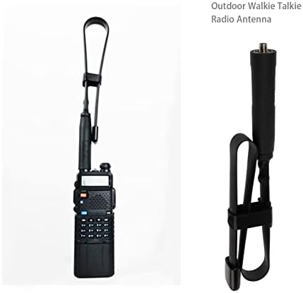 Radyo Anteni Çift Bant VHF UHF 136-520 MHz Katlanabilir CS Taktik SMA Dişi Amatör Radyo Anteni ile Uyumlu BAOFENG