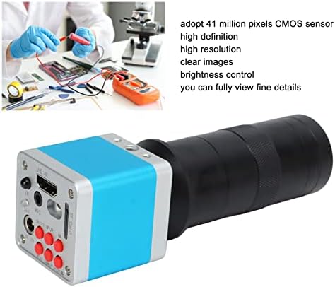 USB Dijital Mikroskop Kamera, Windows için 150X C Montajlı Lensli Yüksek Çözünürlüklü Video Mikroskop Kamera Görüntü