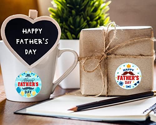 PETCEE Mutlu Babalar Günü Etiketleri Çıkartmaları, 1.5 babalar Günü Hediye Etiketleri Çıkartmaları, Sakal Babalar