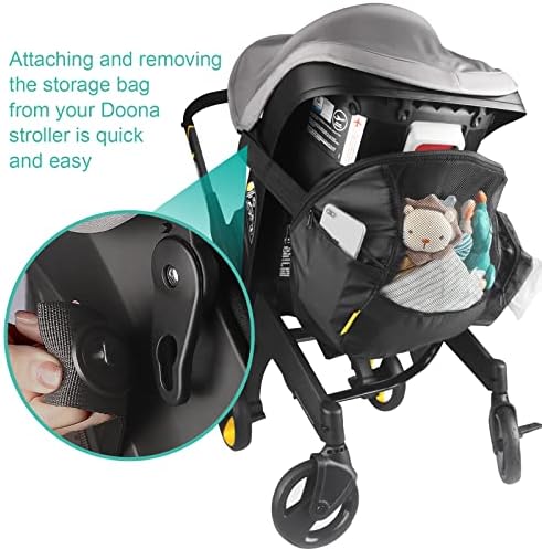 Veepeey Doona çantası, Doona araba koltuğu çantası, Bebek Çantası Doona Bebek Araba Koltuğu Arabası üzerine takılabilir,
