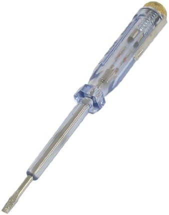 Aexit AC 100-500 V ölçer 3mm Oluklu İpucu voltmetre Electroprobe Tornavida Açık Mavi