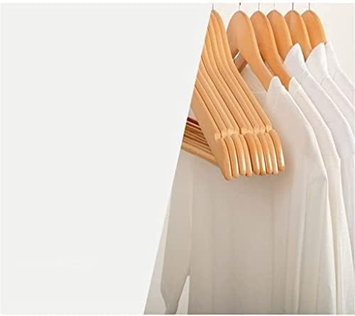 Masif ahşap Askı Ahşap Askı Elbise Gömlek takım elbise pantalonları Askı Kaymaz 360 Derece Dönen Askı (Renk : A, Boyut: