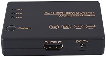 3 Bağlantı Noktalı HDMI 2.0 4K / 60HZ HDR HDCP2. 2 18Gbps HDR HDMI Değiştirici